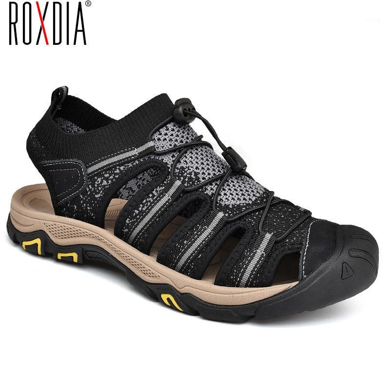 

ROXDIA Young men's sandals hollowed out outdoor daily leisure hiking ventilation 39-44 RXM5891, Brown sandals