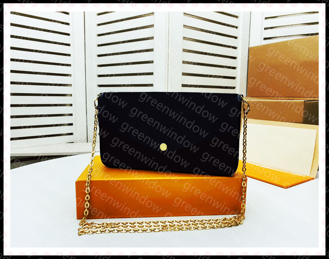 

Women Luxurys Designers Bags Temperament Purse Crossbody Bag Clutch Fashion Style Felicie Pochette Women SAddle Bag Handbag 21012705DQ, Extra cost