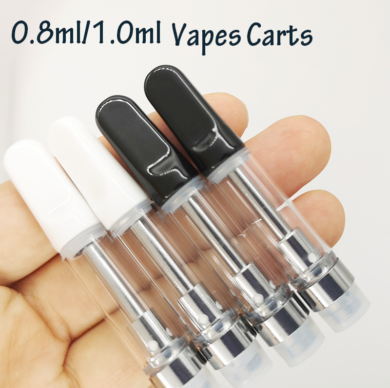

Vapes Cartridges Disposable Vape Pens E cigarette 510 Thread Cartridge 0.5/0.8/1.0 ML Thick Oil Carts Th205 Vaporizer manufacture Packaging Custom Logo