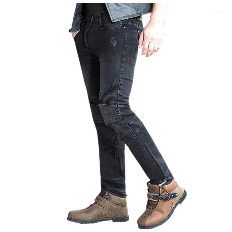 

Uglybros black feather jeans for men motorcycle Jeans protection motorcycle pants removable protector racing pants1