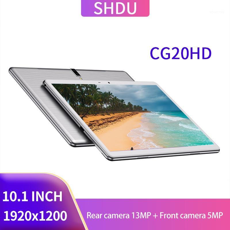 

SHDU CG20HD 10.1 Inch Tablets Android 10.0 OS 3G 4GLTE Phone Call 4GB RAM 64GB ROM 1920×1200 GPS WIFI 5000mAh TYPE-C AI-speed-up1, Black