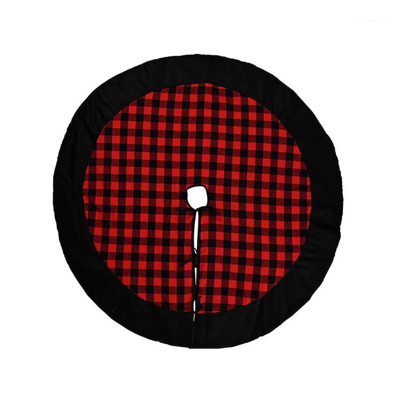 

Christmas Tree Skirt Tree Skirt Christmas Ornaments Festival Thicking Flannelette Edge Xmas Ornaments Household Items1
