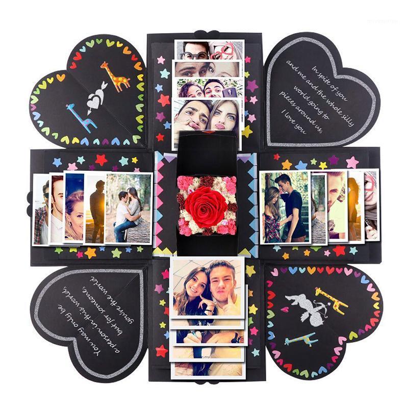

Creative DIY Love Explosion Box Surprise Gift Photo Happy Memory Multi-layer Birthday Anniversary Valentine's Day Gift Box1