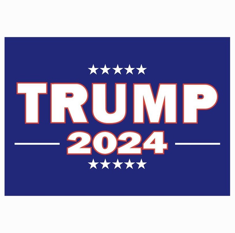 

2024 Trump Car Stickers 2024 US Presidential Campaign Trump Sticker 14.8*21CM PVC Tags Trump Car Sticker Bumper Sticker Car Decor GWF4962