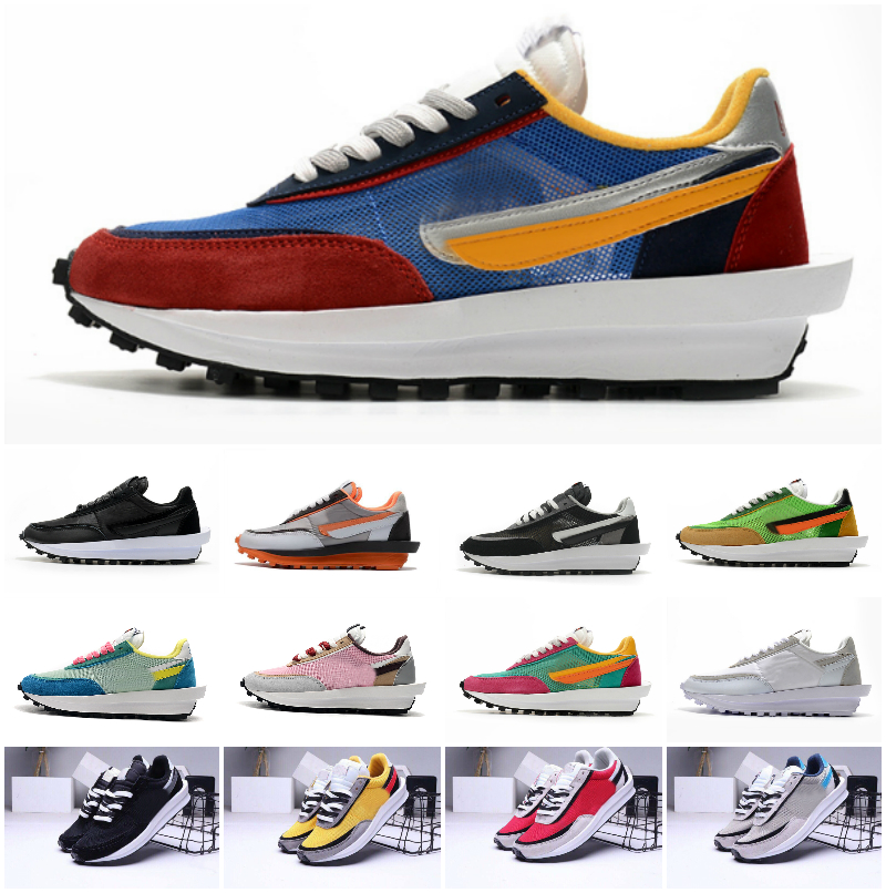 

2021 NEW Mens Running Sports Shoes fashion LDV Waffle Womens UNDERCOVER Waffle Racer black White Tripe Daybreak Trainers Varsity Tn SNEAKERS, Ld-v0020