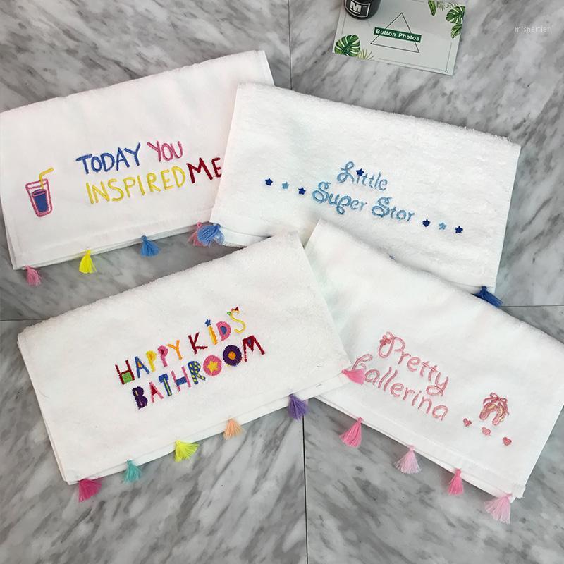

RZCortinas Soft Beach Towel Tassel Bath Towelsl for Adult Korean Hand Towels Bathroom Solid Face Towels Cotton Kid's Gift1, 1pc small towel-pacm