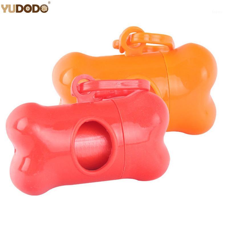 

Random Pet Dog Garbage Dispenser Box Outdoor Pet Lovely Bone Shape Bag Dispenser Eco-Friendly Supplies For Dog1