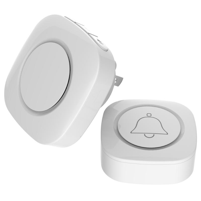 

Wireless Waterproof Doorbell 300m Range US EU UK Plug Home Intelligent Door Bell 60 chimes 0-100db Cordless Calling Bell