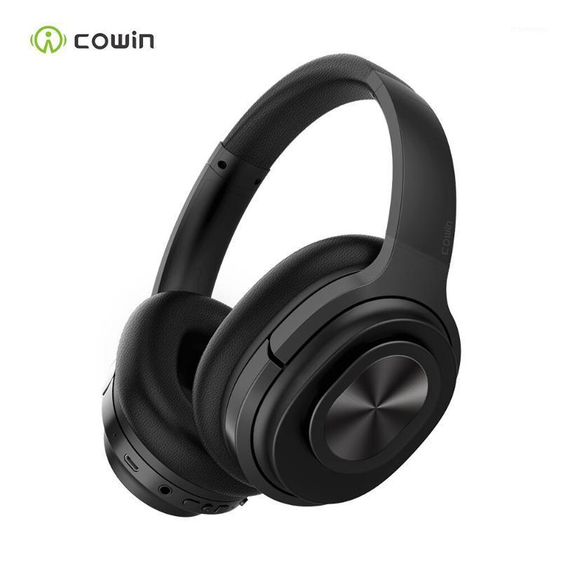 

Cowin SE7MAX Active Noise Canceling headphone Bluetooth 5.0 Wireless headphones with microphone Super HiFi Deep Bass Headset1, Black