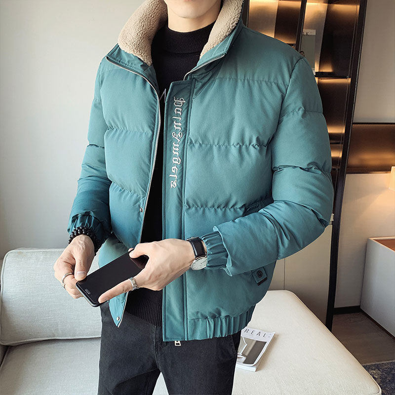 

2021 New New Men's Tide Winter Hot Jacket Short Gear Big Khaki Free Shipping Clothes Better ETDI, Black