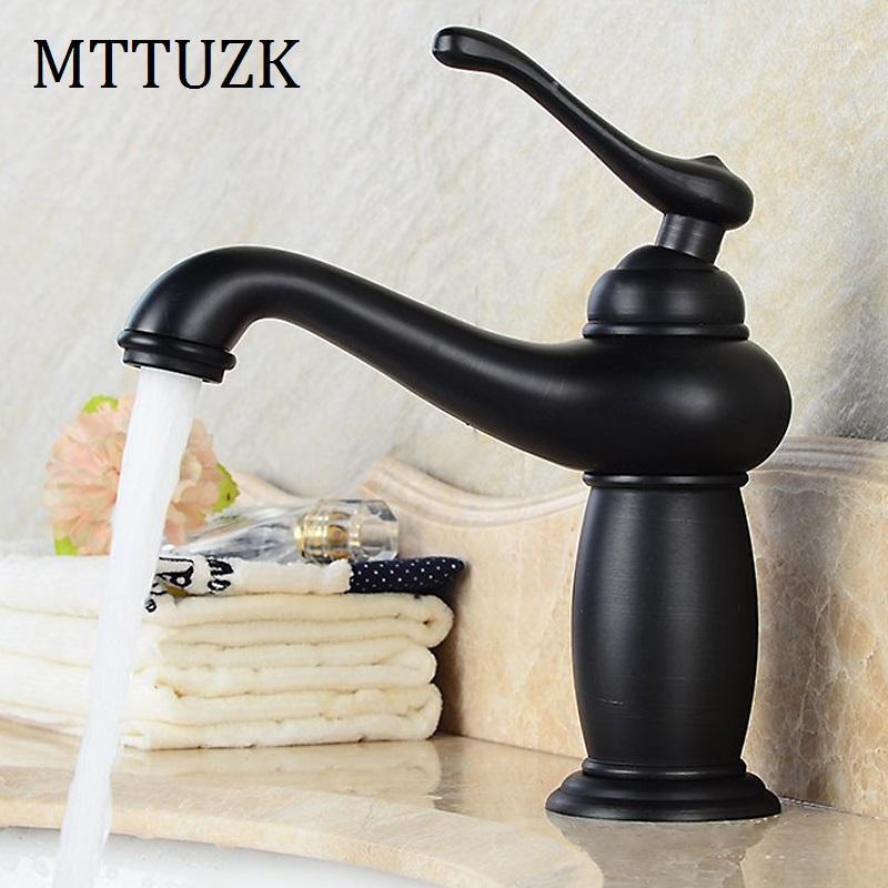

Free Shipping New Deck Mount Antique Black Bathroom Basin Sink Mixer Tap Single Handle Hingle Hole Bathroom Faucet Basin Faucet1