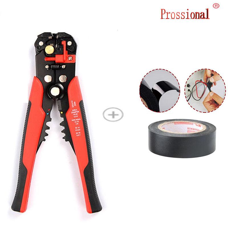 

New peeling shear wire strippers stripper tool mini pliers cable cutters tools crimping plier stripping multitool function