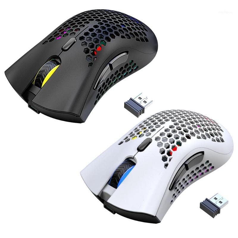 

Lightweight X3 Gaming Mouse Honeycomb Shell Wireless Ergonomic Mice for Computer F3MA1