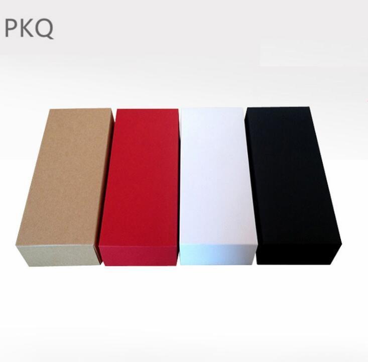

10Pcs Socks Packaging Box White Cardboard Gift Box Black Kraft Paper Boxes Underwear Present 22.5x9.5x4.5cm1