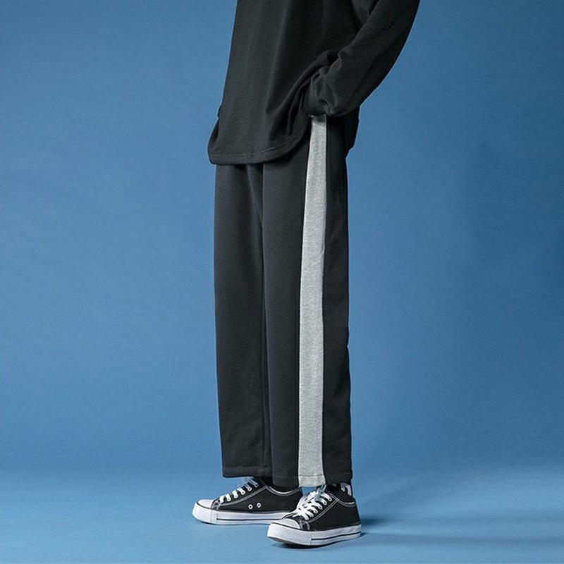 

Women' Autumn And Winter Loose Warm Trousers Fitness Running Pants Women' Quick-Drying Solid Color Sports Pants, Black