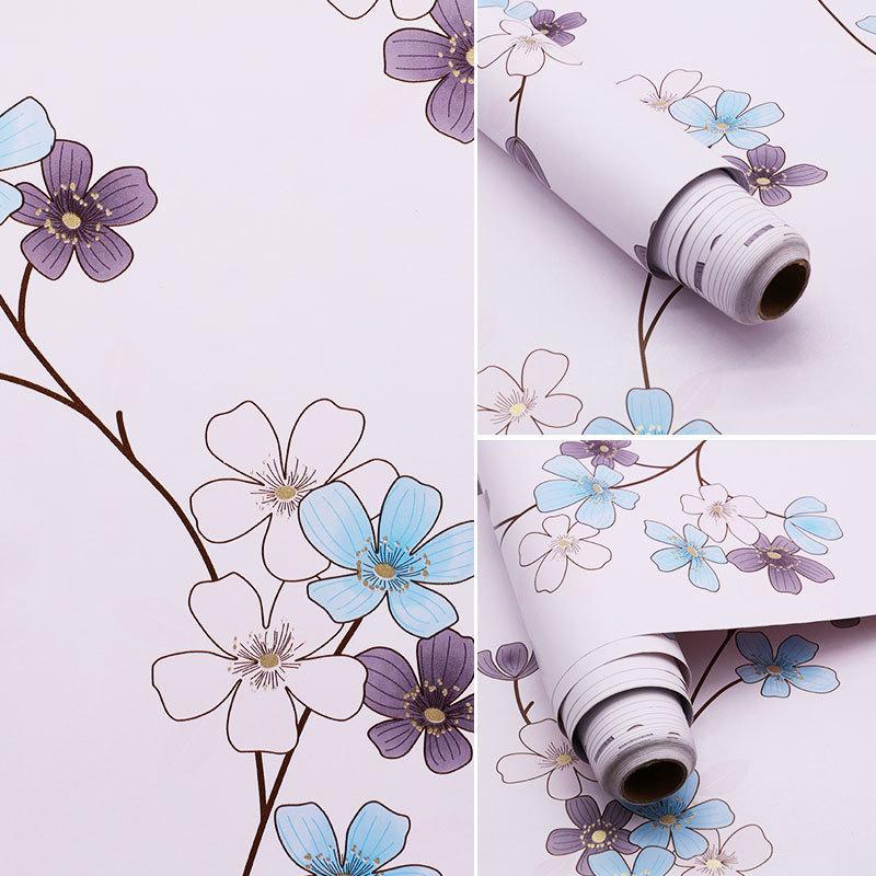 

10m Floral Self-adhesive Art Wall Sticker PVC Home Room Decal Mural Removable J1