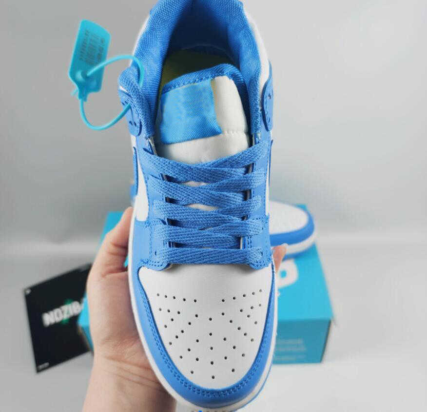 

Men's And Women's Sports Shoes Sb Low Coast Sail University Blue White Couple Sneakers Board Shoes