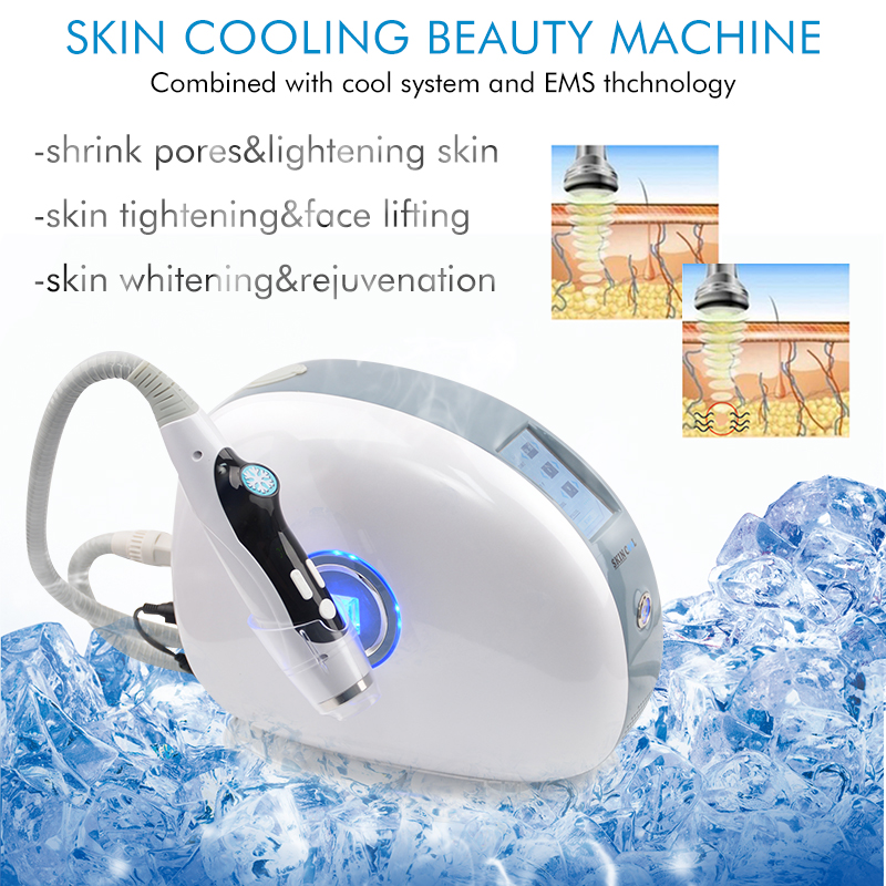 

Radio Frequency Slimming Machine Cool Cryo Facial Skin Care Home Use Face Lifting RF Cryolipolysis Equipment