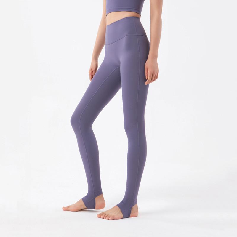 

Naked Feeling Yoga Pants For Women High Waist Stirrup Leggings Without T Routing 4 Way Stretch Workout tights Lifting Buttocks1, Blue bra only