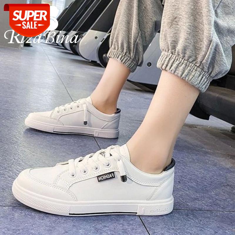 

RIZABINA Size 35-40 Women Sneakers New Arrival Casual Shoes Woman 2021 Fashion Flats Spring Daily Lady Footwear #lx8k, Blue