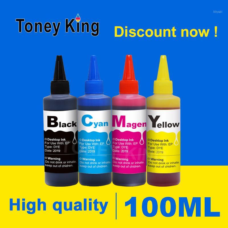 

Toney King 100ml Printer Dye Refill Ink Kit For 27 28 Refilled Ink Cartridge Work With Deskjet 3320 3325 3420 3535 3550 36501