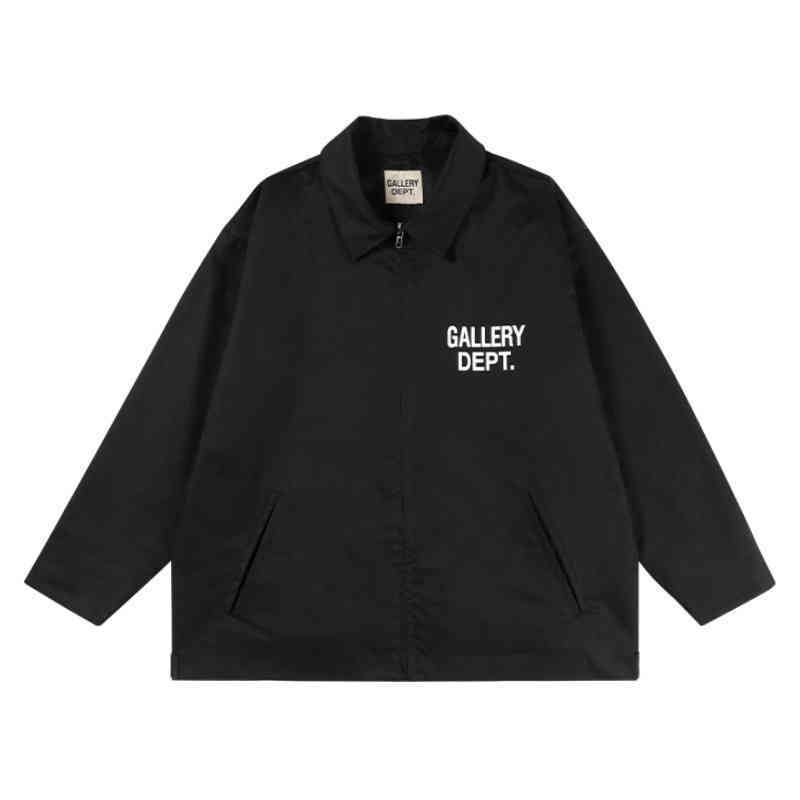 

High version street fashion Galery dept casual hip hop Street New Top et windbreaker coat, Black