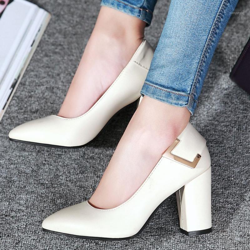 

Sarairis 2020 Wholesale Large Sizes 43 High Heels Slip on Elegant pumps Spring Summer Office Ladies Women Shoes1, Beige
