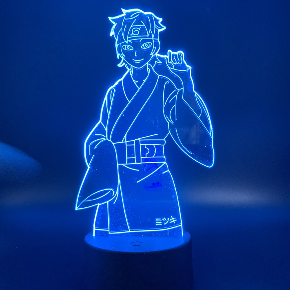 

Naruto Uzumaki Boruto 3D Lamp Action Figure Naruto 3D Night Light Lamp Uzumaki Naruto Son Uzumaki Boruto LED Table Lamp Toys