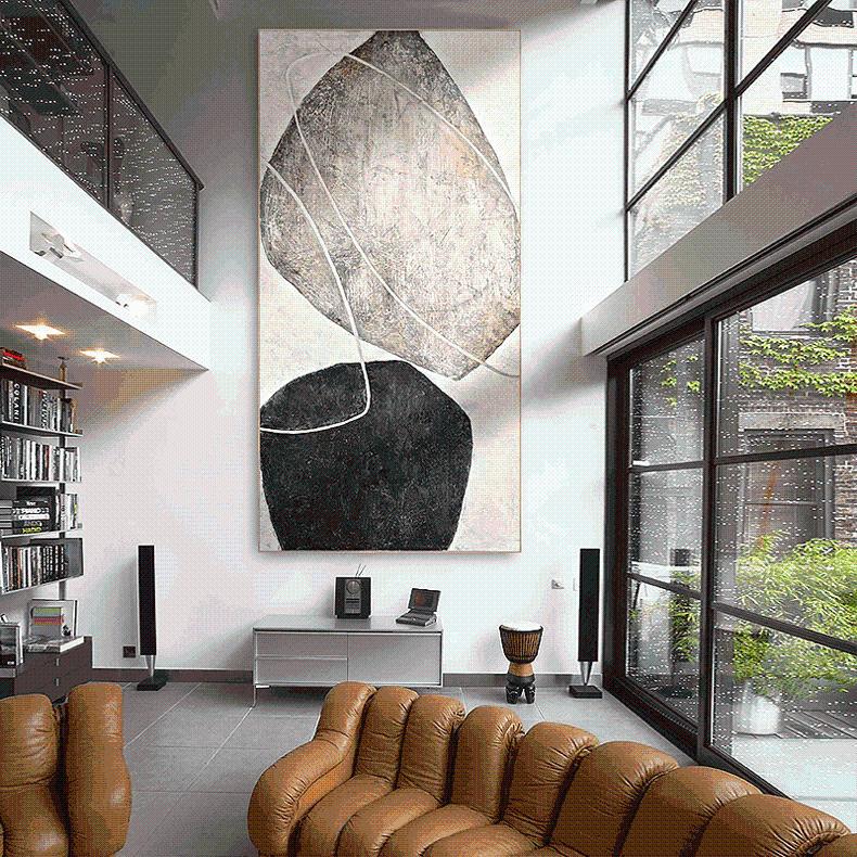 

Handmade Abstract Painting On Canvas Art Wall Painting Large Wall Art Modern Minimalist Home Decor