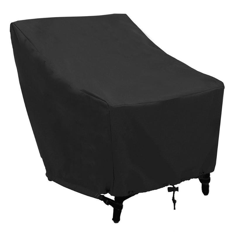 

Sunscreen Home Removable Chair Sleeve Patio Weatherproof Anti Dust With Drawstring Waterproof Oxford Cloth Storage Gifts