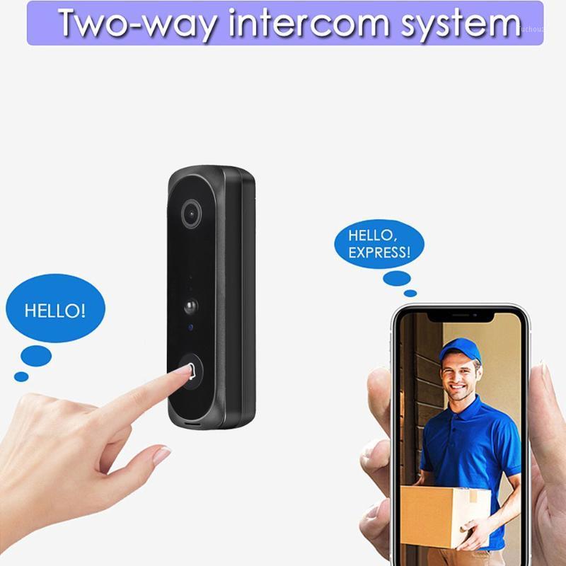 

V5 Smart Wifi Video Doorbell Wifi Video Cat Eye Doorbell Door Bell Visual Recording Monitor Night Vision Door Phone1