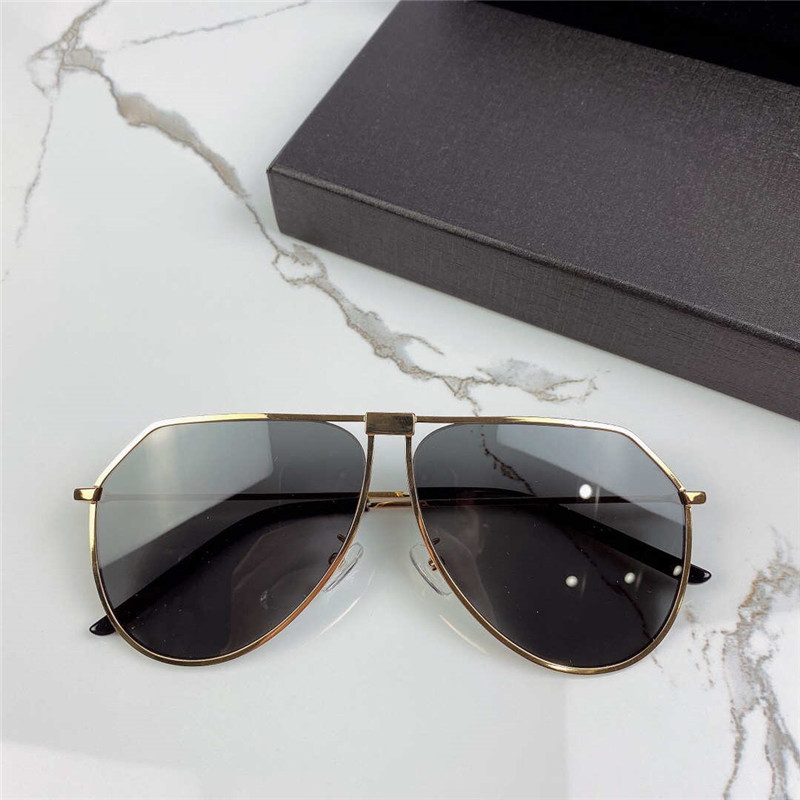 

2248 new men women fashion female sunglasses round retro frame color coated lens avant-garde popular style uv400 lens with high quality box, White;black