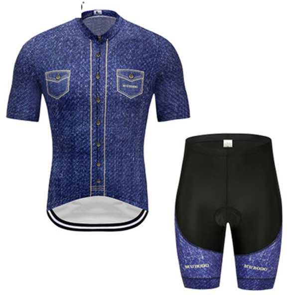 

Cycling Jersey Sets Set Bike Clothing Breathable MTB Bicycle Mountain Wear Clothes Maillot Ropa Ciclismo, As pic