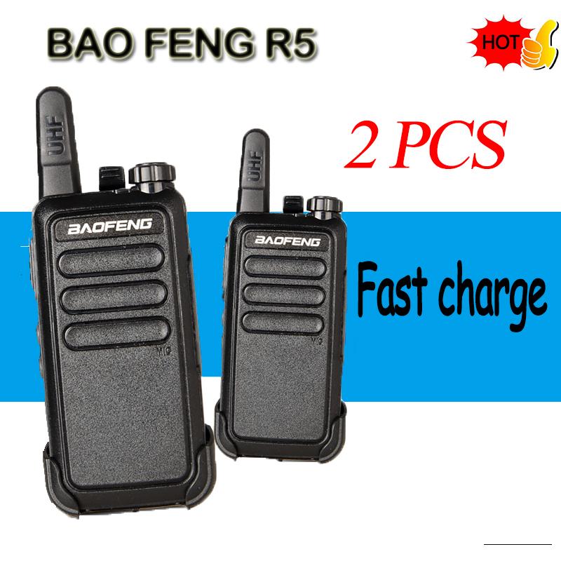 

2 PCS) BAOFENG MINI Walkie Talkie Portable profession Handheld Ham Radio Communicator HF Transceiver woki toki walkie-talkies