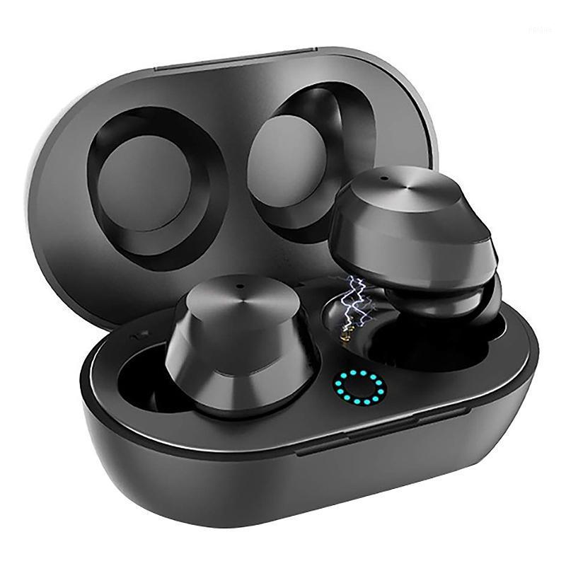 

XDOBO TWS-9 Wireless Headset with Microphone BT5.0 TWS In-Ear Sports Headset with Charging Box Waterproof Hifi Stereo1, Black