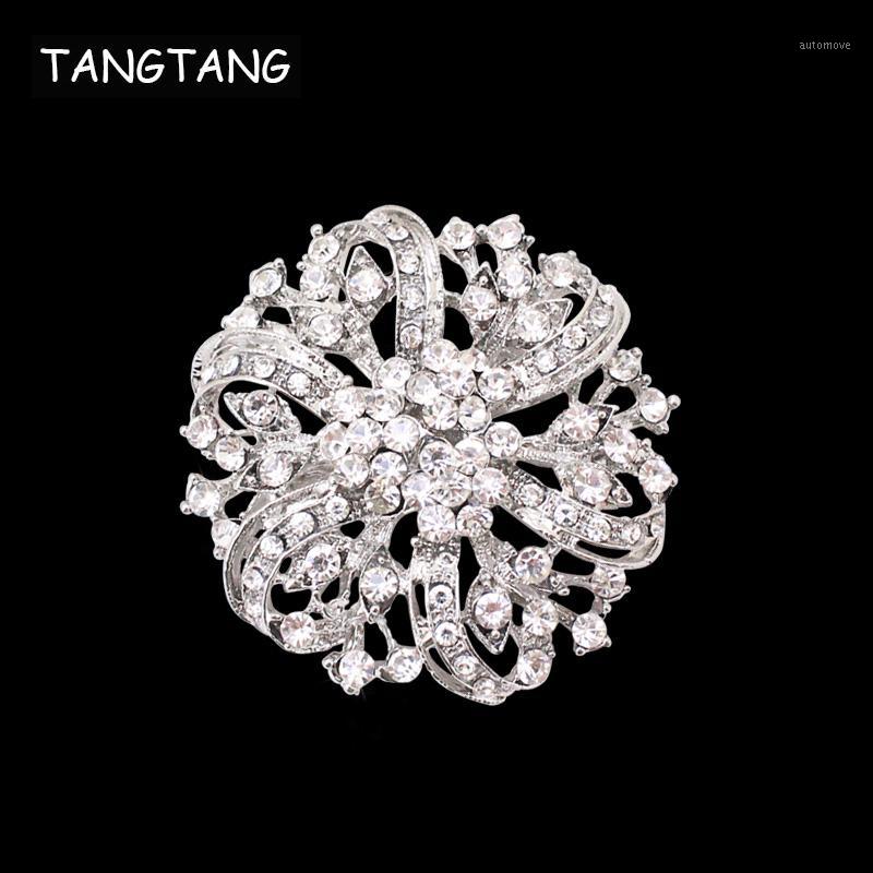 

Vintage Pin Wedding Jewelry Crystal Brooch Pin for Bride Bridesmaid Round Fashion Rhinestone Brooch Trendy, Item No.: BH73771