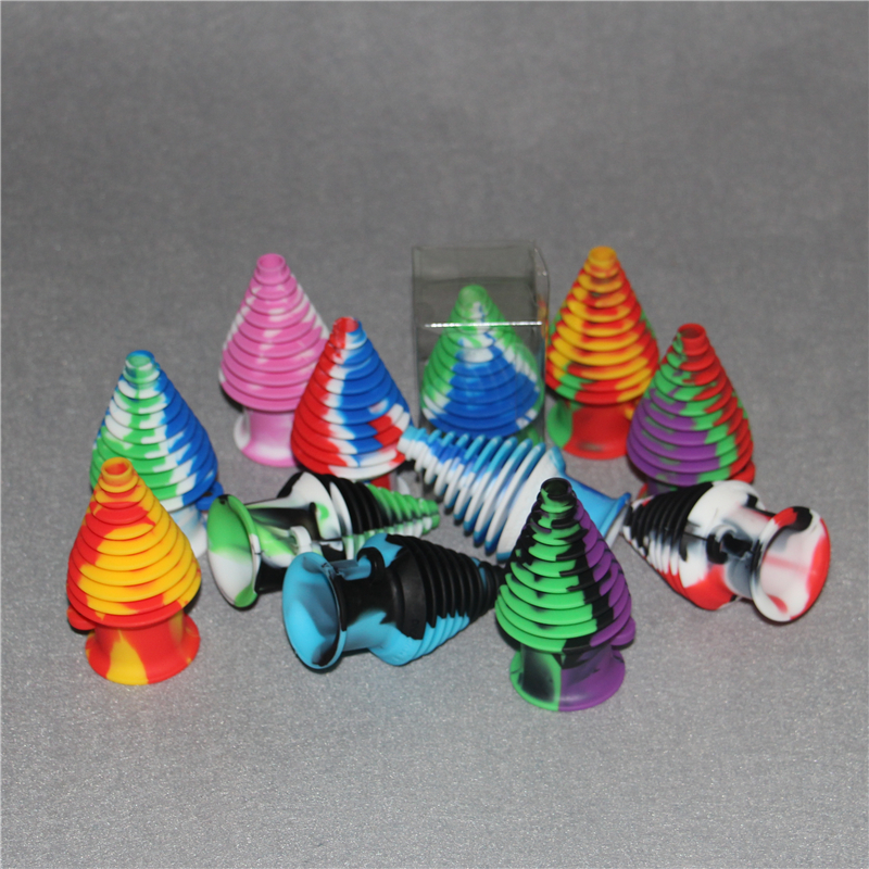 

Silicone Mouthpiece for glass bongs Silicone Nectar Collector kits with 14mm joint Ti Nail oil rigs glass bongs silicone water Pipe dab rigs