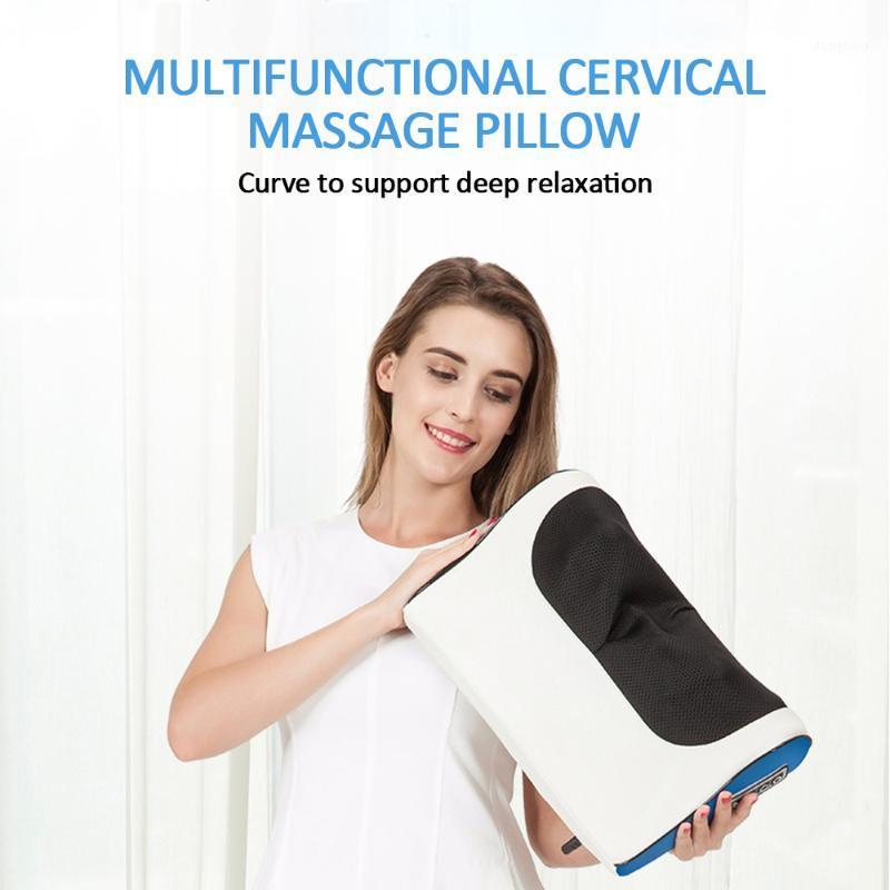 

Cervical Spine Massager And Neck Multifunctional Cushion Neck Shoulder Body Relax Device Massager Cervical Shiatsu Massage1