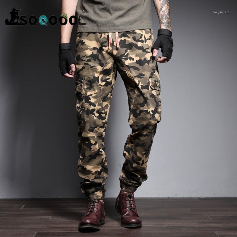 

High Quality Khaki Casual Pants Men Tactical Joggers Camouflage Cargo Pants Multi-Pocket Fashions Black Army Trousers1