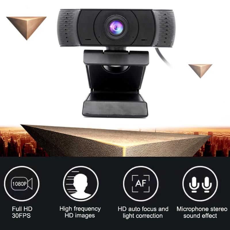 

1080P Full HD Webcam Manual Focus Web Camera 2MP Video Calling Camera USB Free Driver Build in Mic Gaming Conferencing Web Cam