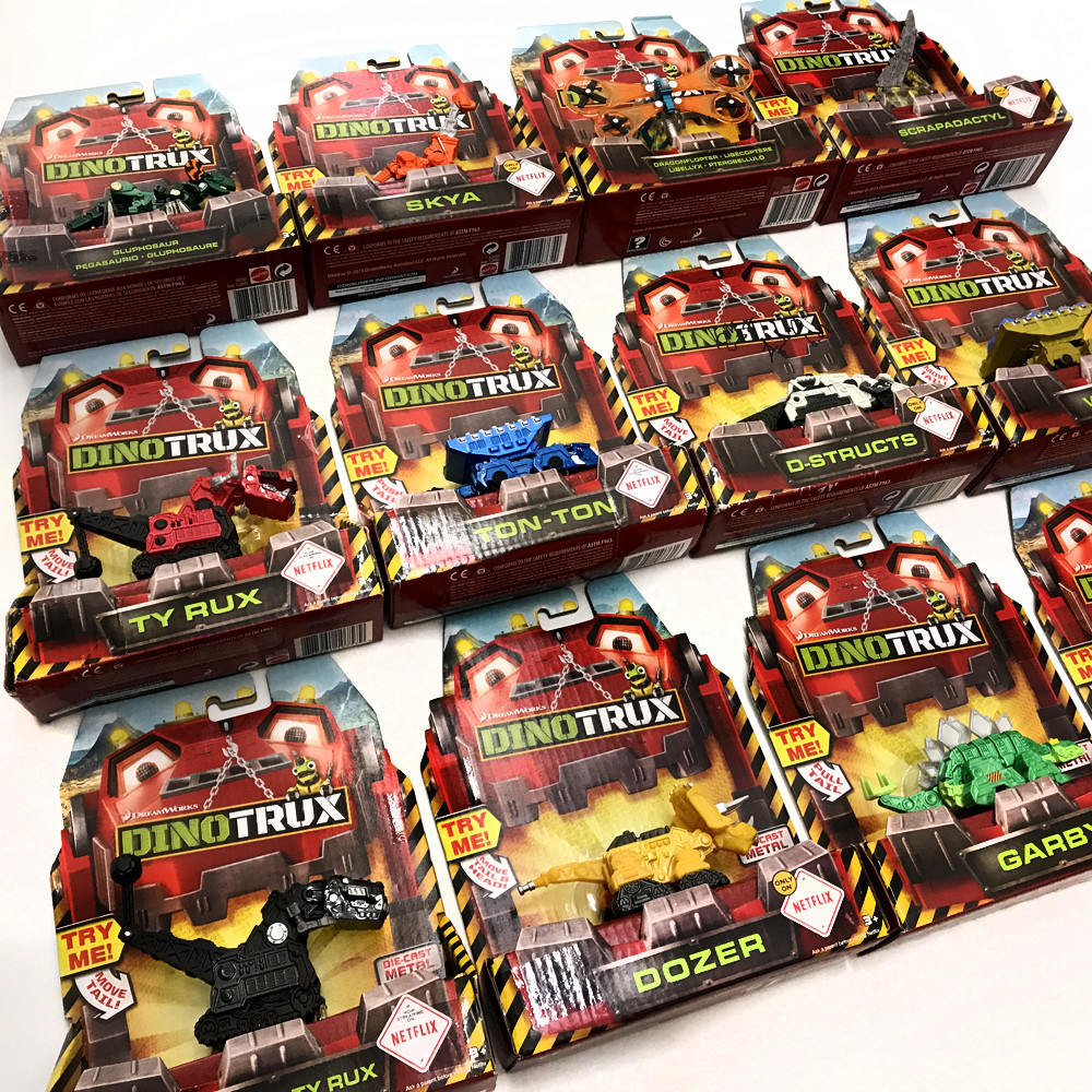 

Car Dinotrux Truck for Removable New Children's Toy Gifts Dinosaur Models Mini child Toys