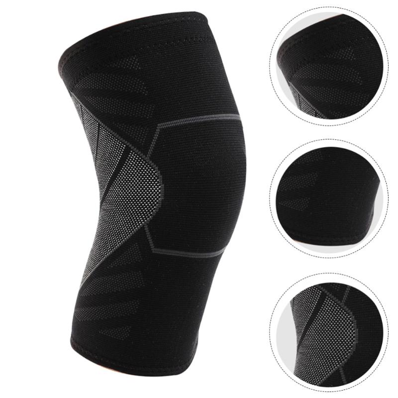 

1pc Professional Knee Brace Practical Knee Sleeve Support, Black