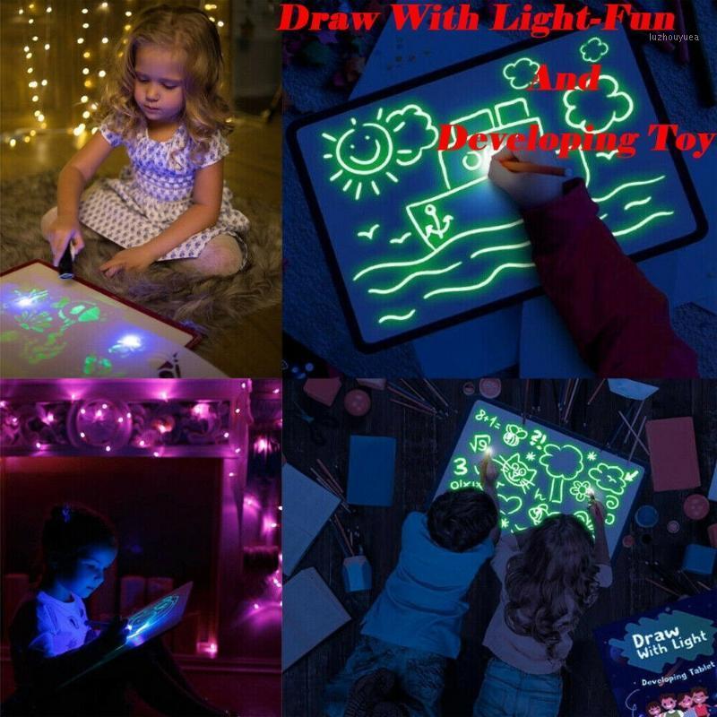 

Draw With Light Fun And Developing Toy Drawing Board Magic Draw Educational1