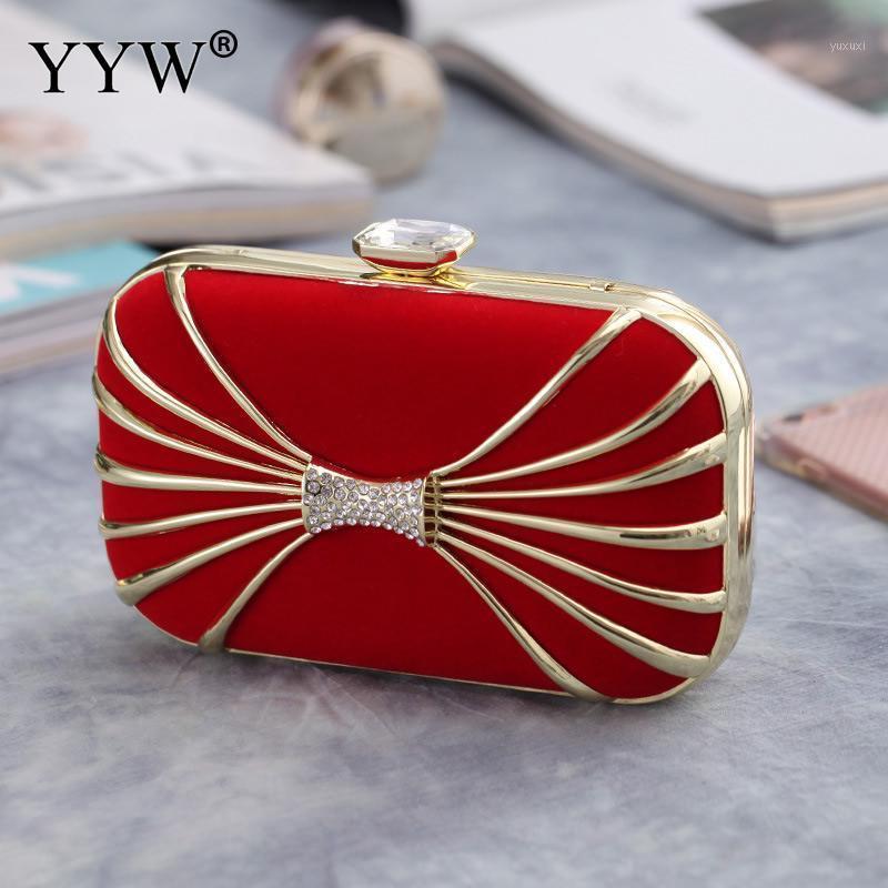 

YYW Women Evening Clutch Bags Rhinestone Bow Flashing Day Clutches Purse Crystal Chain Bags Bridal Wedding Party Crossbody1, Black