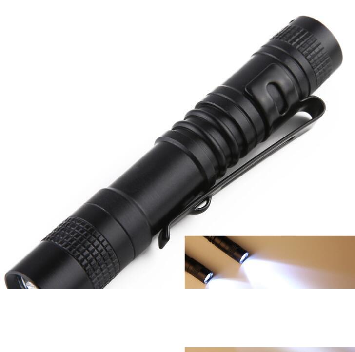 

fashion mini LED Flashlight High Power LED Torch Portable penlight torch for outoor Camping hiking Pocket lamp Handheld Flashlights