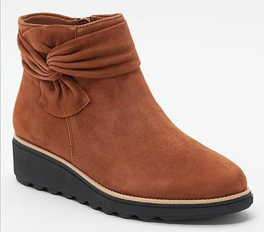 

Boots Ankle Women Low Heel Wedges Shoes Woman Autumn Winter Warm Sweet Bowties Shoe Chaussures Femme Zapatos Mujer Sapato, Blue