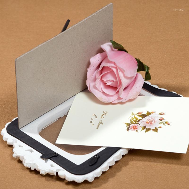 

6 Inch Retro Style Photography Desk Decoration Living Room Birthday Crafts Party Photo Frame Home Bedroom DIY Resin Gift1