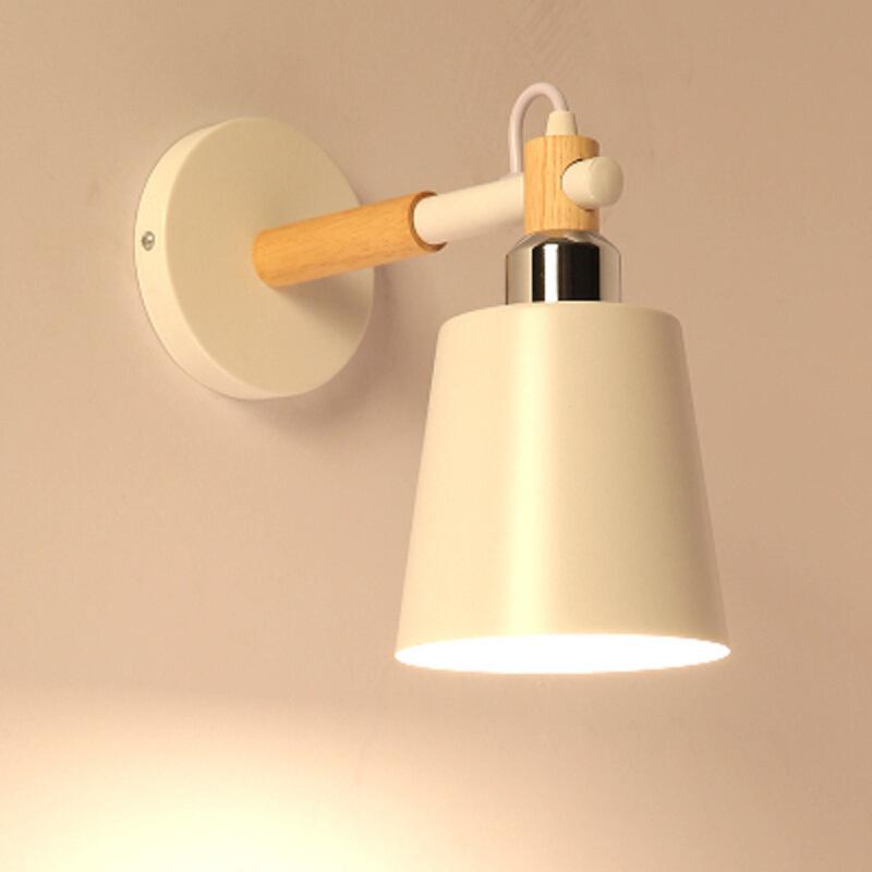 

Northern Europe Bedroom Bedside Wall Lamp Originality A Living Room Café Restaurant Corridor Aisle Iron Horse Caron Wall Lamp