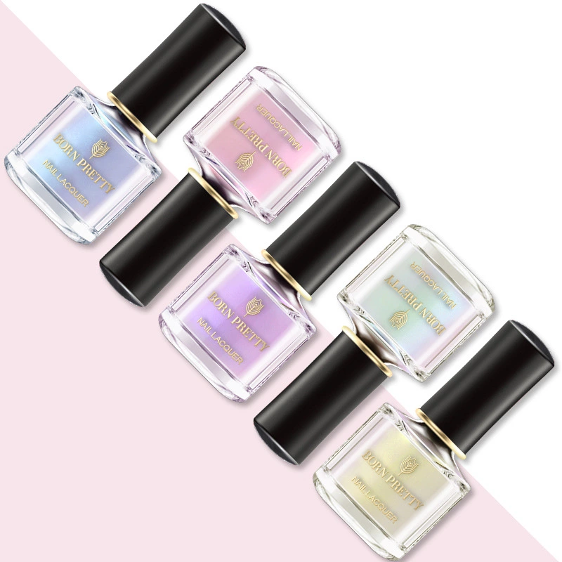 

Magnetic Gel Polish Auroras Snowlight Shining Cat Magnetic Gel UV Soak Off Gel Nail Polish fingernail 6ml 5 Colors, As pic