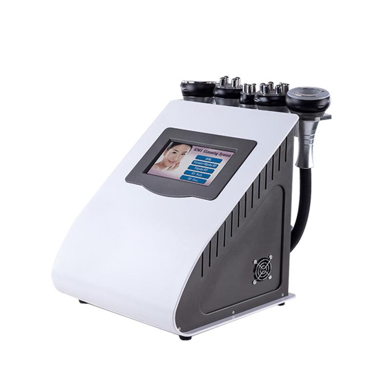 

5 in1 Ultrasonic Liposuction 40K Cavitation Vacuum Multipolar bipolor RF laser Slimming radio frequency SKIN BODY SALON MACHINE